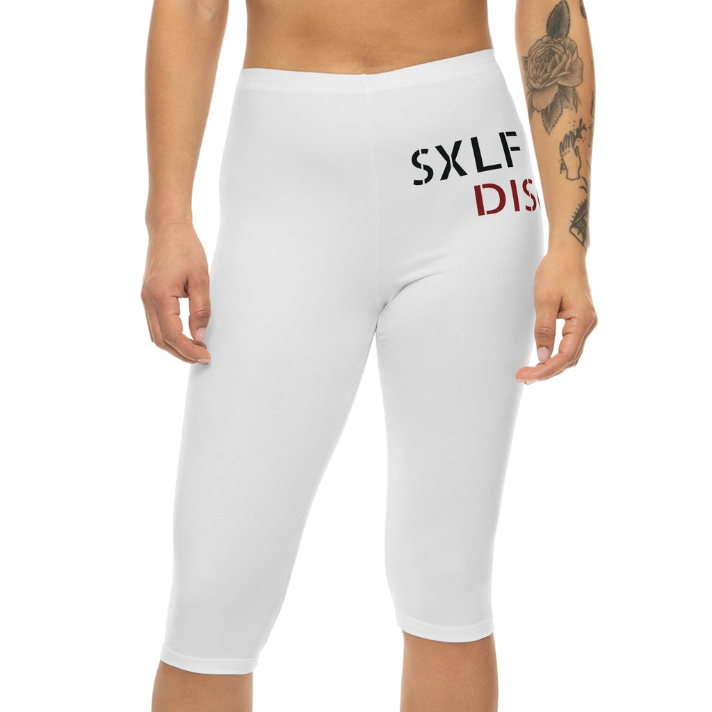 Capri Leggings — Minimal Text Fitness Capris